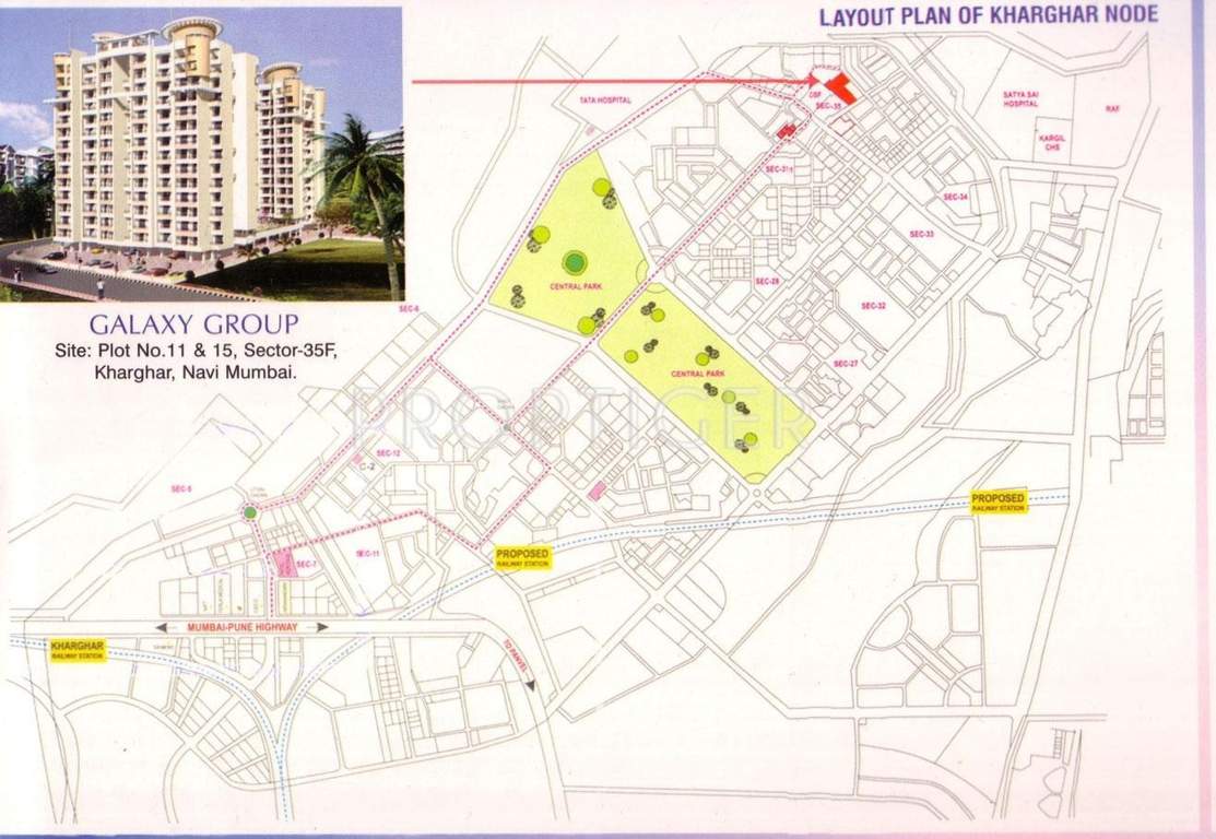  galaxy Images for Location Plan of Proviso Builders Galaxy