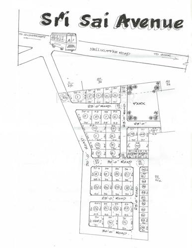 Images for Layout Plan of Venkateswara Sri Sai Avenue
