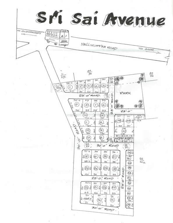 Images for Layout Plan of Venkateswara Sri Sai Avenue
