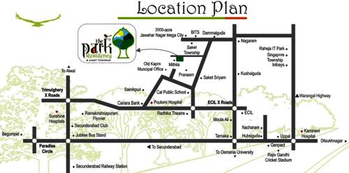 Images for Location Plan of Vin And Vin Constructions The Park Residency