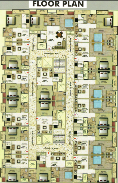 Hi Tech Homes Cluster Plan hi-tech-homes Hi Tech Homes Cluster Plan