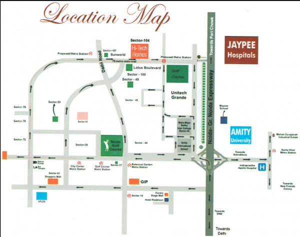 Location Plan hi-tech-homes Location Plan
