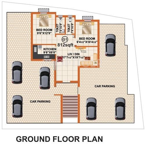 Images for Cluster Plan of RB Foundations Bagyalakshmi Enclave