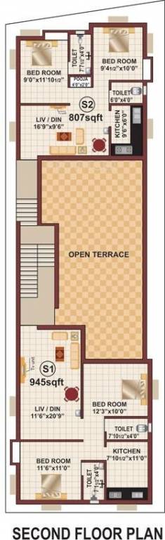 Images for Cluster Plan of RB Foundations Bagyalakshmi Enclave