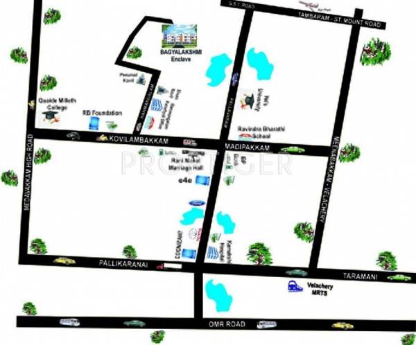 Images for Location Plan of RB Foundations Bagyalakshmi Enclave