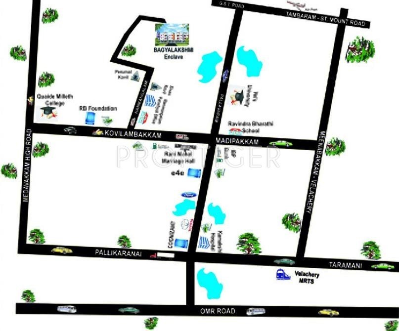 Images for Location Plan of RB Foundations Bagyalakshmi Enclave