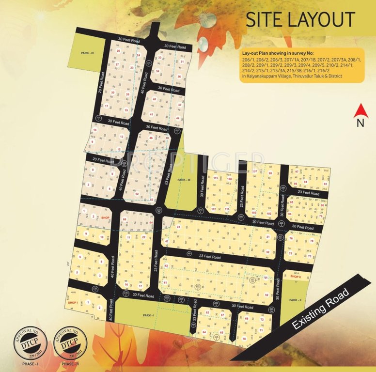 Images for Layout Plan of Ashok Nanda Vanam