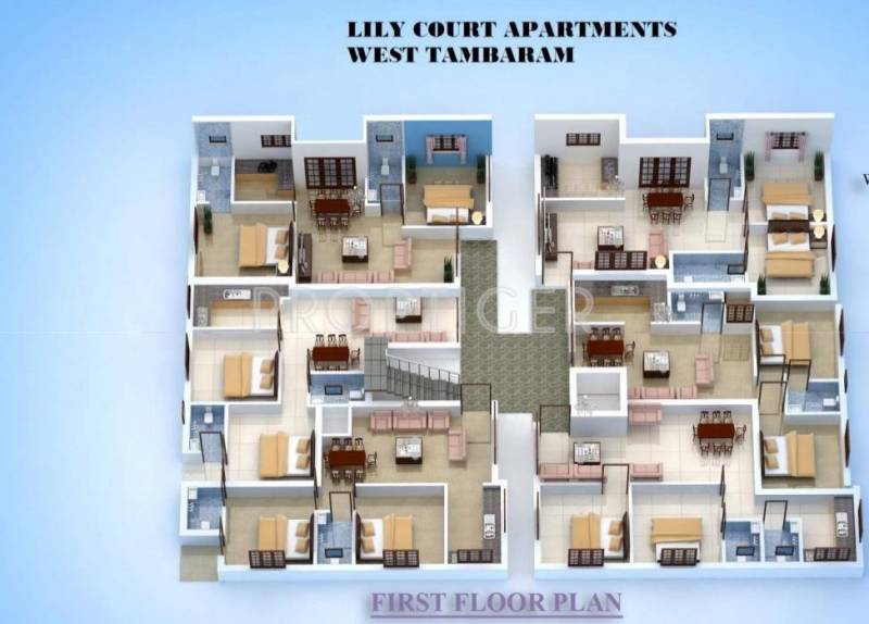 Images for Cluster Plan of Dhanam Lily Court