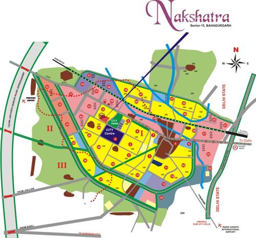  nakshtra Images for Location Plan of KLJ Nakshtra