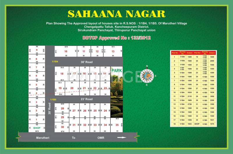 Images for Site Plan of ABS Sahaana Nagar