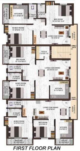 Images for Cluster Plan of Shree Constructions Mumbai Bala Flats
