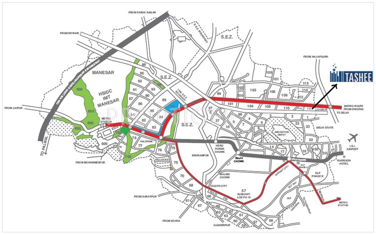 capital gateway Images for Location Plan of Tashee Capital Gateway