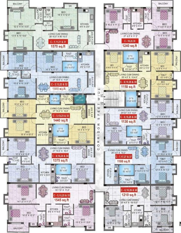 Images for Cluster Plan of Chandrasekar Green Park