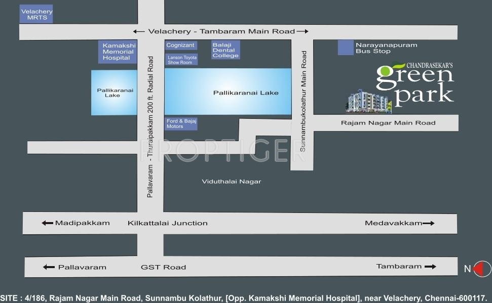 Images for Location Plan of Chandrasekar Green Park