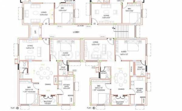 Images for Cluster Plan of Priyadarshini Constructions The Shelter