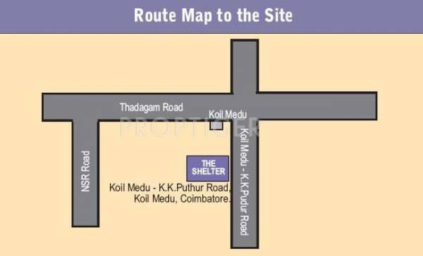 Images for Location Plan of Priyadarshini Constructions The Shelter
