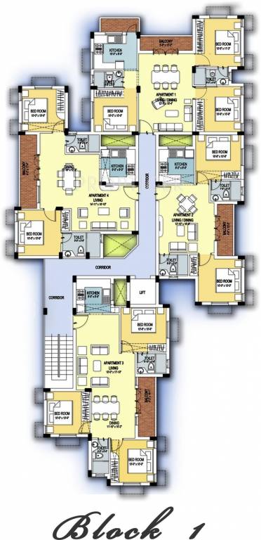 Images for Cluster Plan of Hansa Bellisimo