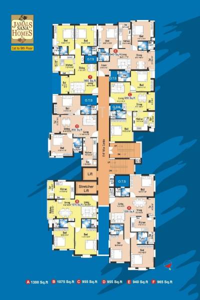 Images for Cluster Plan of Jamals Sana Homes