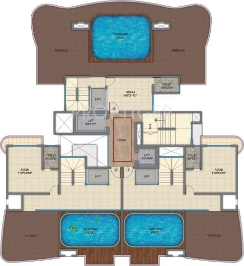 Images for Cluster Plan of Dheeraj Celestial