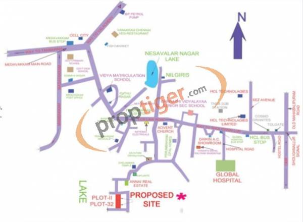 Images for Location Plan of Shree Constructions Mumbai Shree Siva Flats