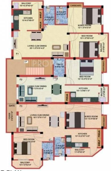 Images for Cluster Plan of Shree Constructions Mumbai Ramana Flats