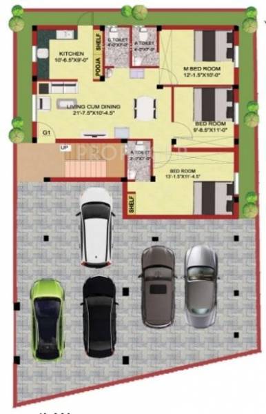Images for Cluster Plan of Shree Constructions Mumbai Ramana Flats