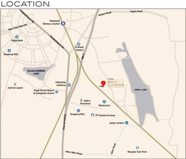 Images for Location Plan of Arvind Skylands