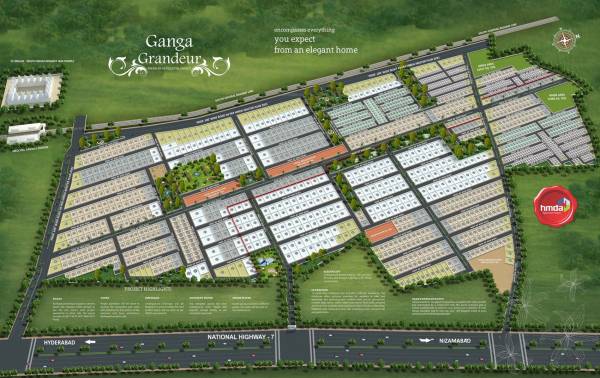 Images for Layout Plan of Dream Ganga Grandeur