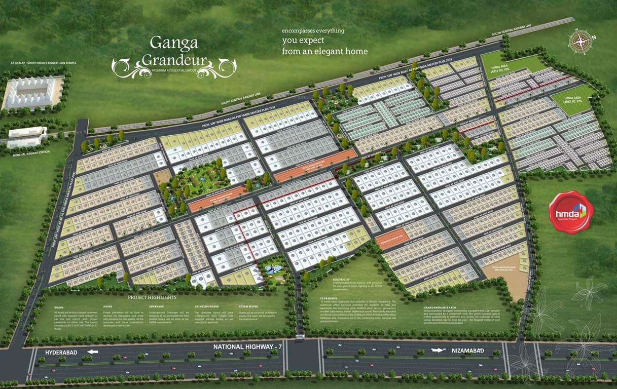 Images for Layout Plan of Dream Ganga Grandeur