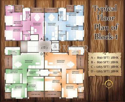  maple-woods Block B Cluster Plan