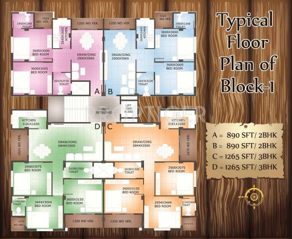  maple-woods Block B Cluster Plan