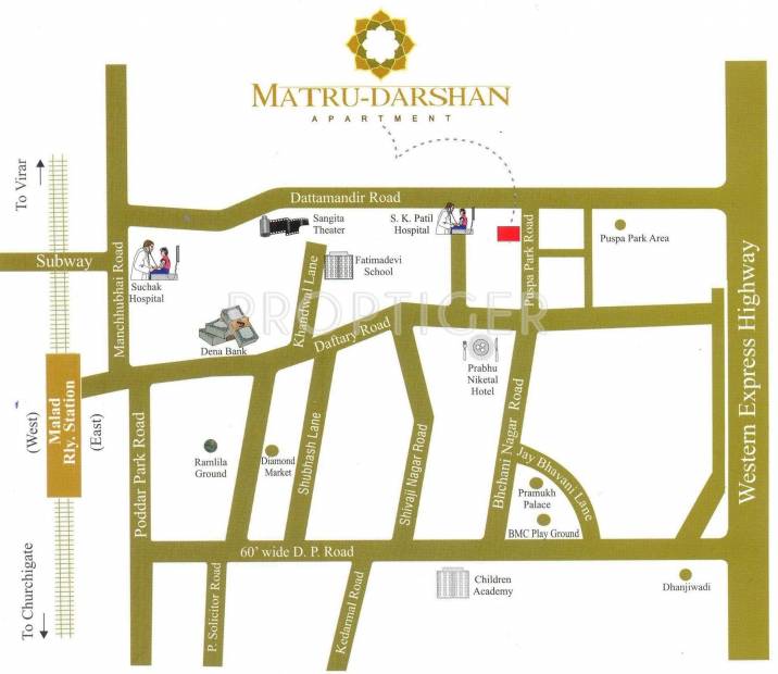 Images for Location Plan of Royal Builders Matru Darshan