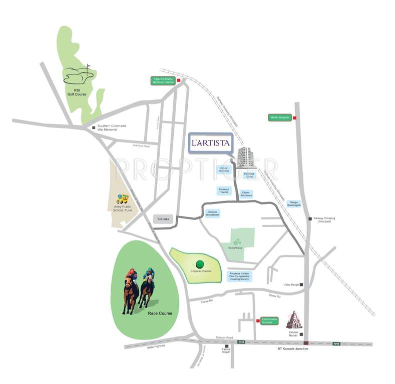  l artista Images for Location Plan of Mahindra L Artista