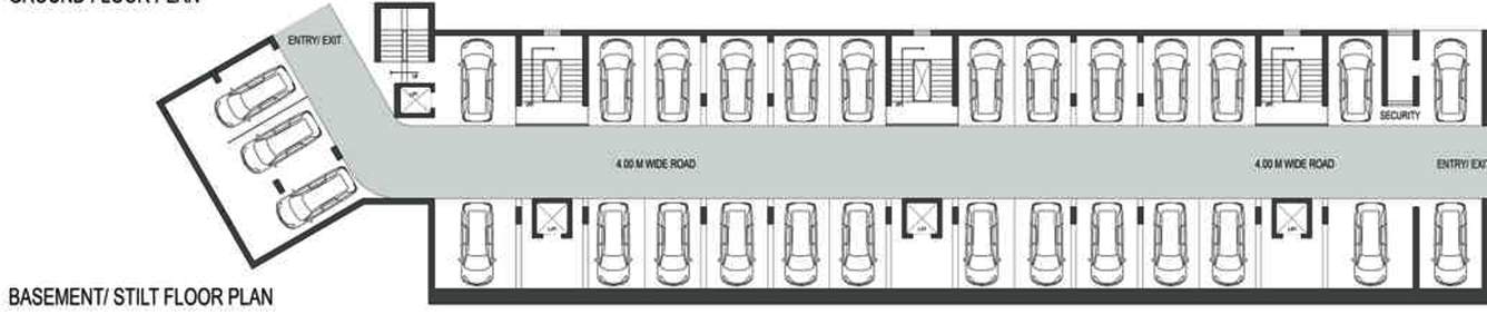Images for Cluster Plan of Virani The Palms Socorro Apartments