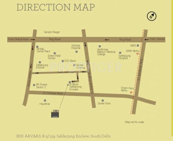 Images for Location Plan of Trehan Iris Aavaas