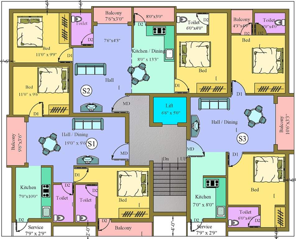 Images for Cluster Plan of AV Anandamaya