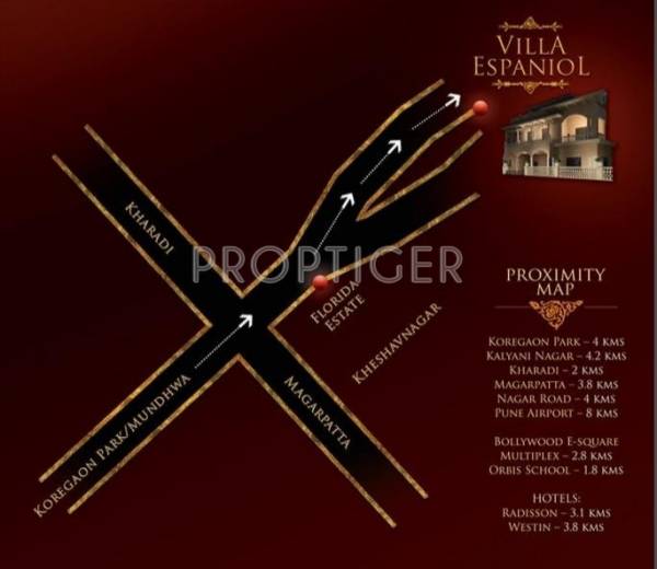 Images for Location Plan of Karia Builders Villa Espaniol