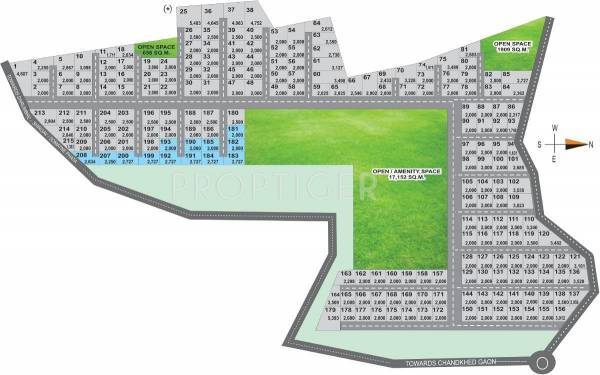 Shree Radhe Associates Platinum City Layout Plan