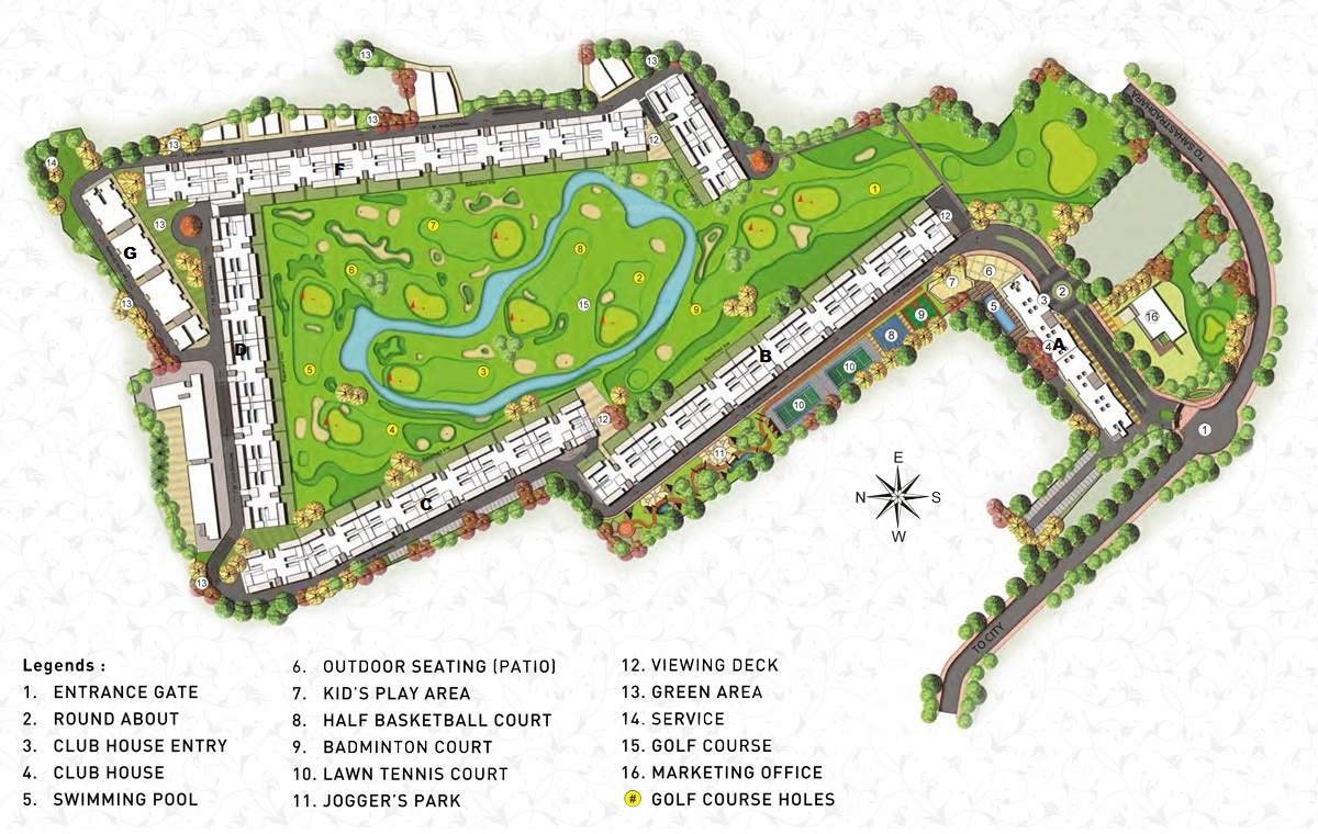golf estate Images for Master Plan of Pacific Golf Estate