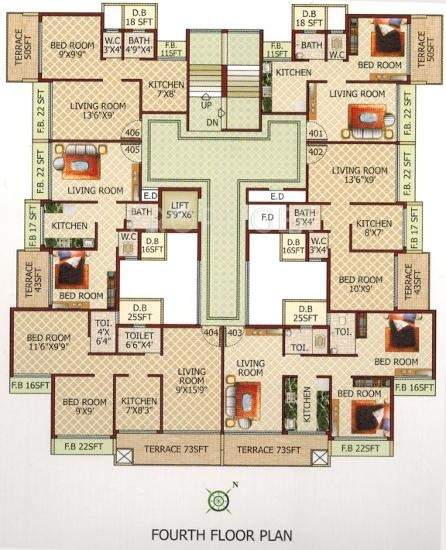  residency Images for Cluster Plan of AUM Residency