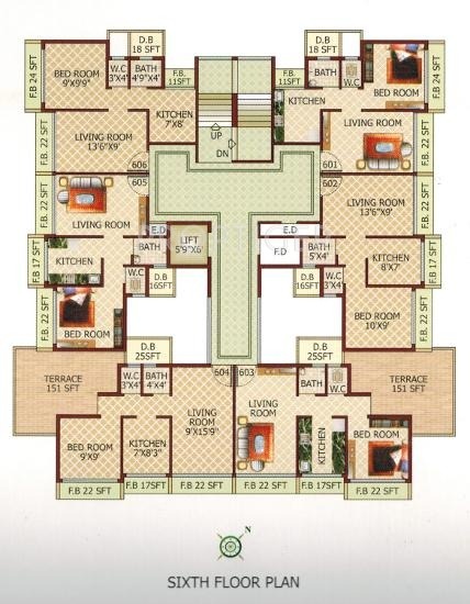  residency Images for Cluster Plan of AUM Residency