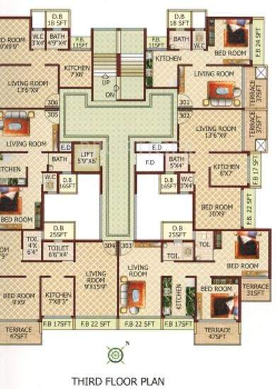  residency Images for Cluster Plan of AUM Residency
