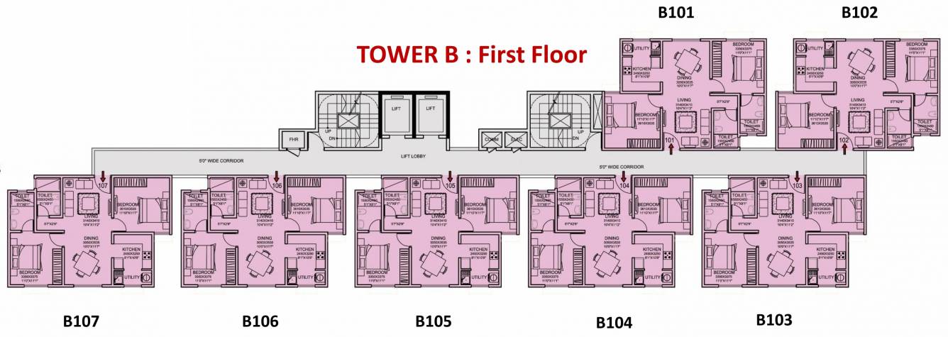 Images for Cluster Plan of Skylark Dasos