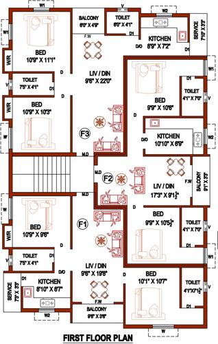 Images for Cluster Plan of Perfect Santhosapuram