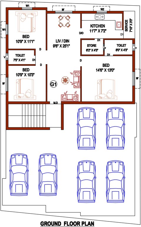 Images for Cluster Plan of Perfect Santhosapuram