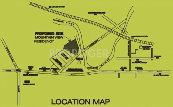 Images for Location Plan of Immaculate Mountain View Residency Images for Location Plan of Immaculate Mountain View Residency