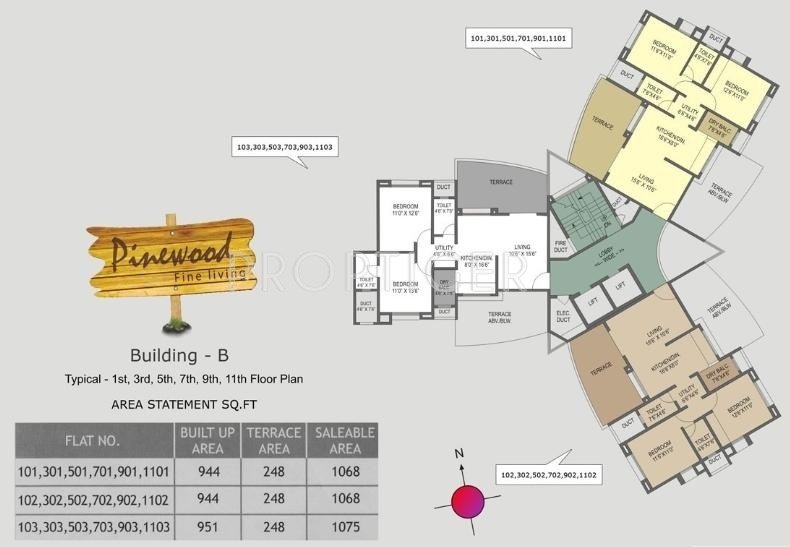 Images for Cluster Plan of Sainath Pinewood