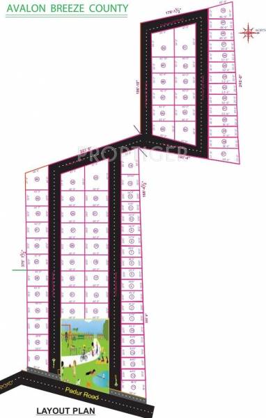 Images for Layout Plan of Avalon Breeze County