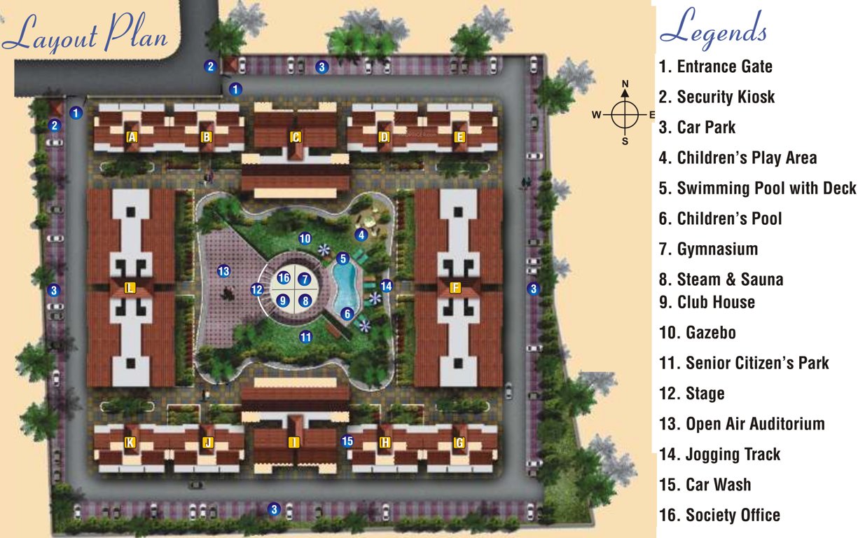 perola Images for Layout Plan of Four Perola