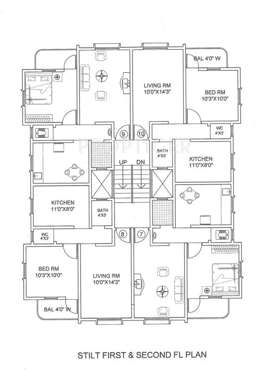 Images for Cluster Plan of Bhalerao Waterlilly